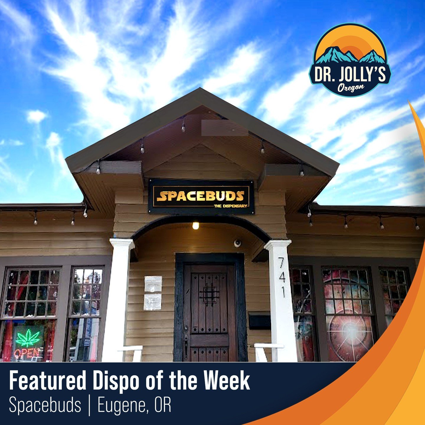 Our Dispo of the Week is nestled in a cozy neighborhood of downtown Eugene, Oregon, We have chosen @spacebuds_dispensary. This killer shop offers an unparalleled experience, blending the allure of Star Wars and Spaceballs with canna! You can't go wro