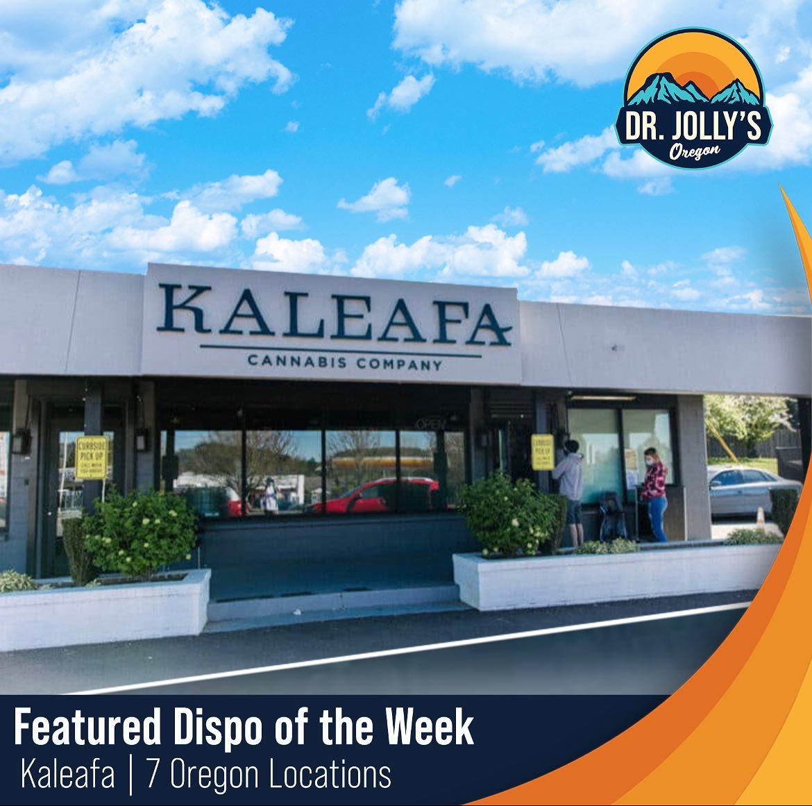FEATURED DISPO of the WEEK: @kaleafaco 
.
We are proud to work with such a great company as Kaleafa! Their team is polished! Merchandising on point. And of course with a knowledgable and Friendly staff, 7+ locations in Oregon, and products that excit