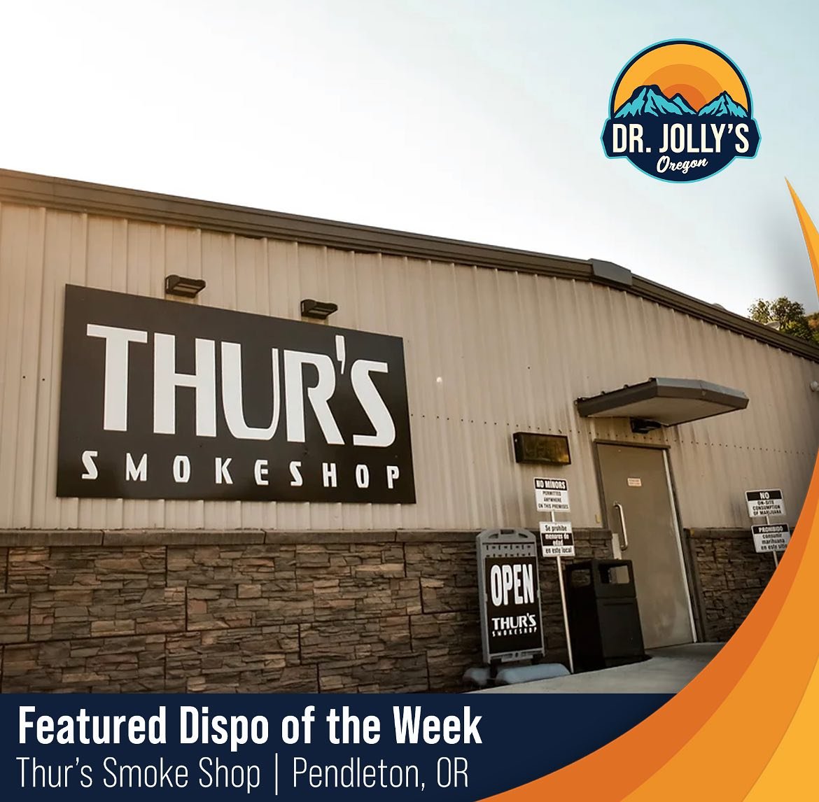 (originally posted 3/28) FEATURED DISPO of the WEEK is @thurs_smokeshop . This fantastic spot with all the greens is located in beautiful Pendleton Oregon. So be sure to stop in at Thur's smoke shop.
.
Come by, say High and remember to always...
..
S