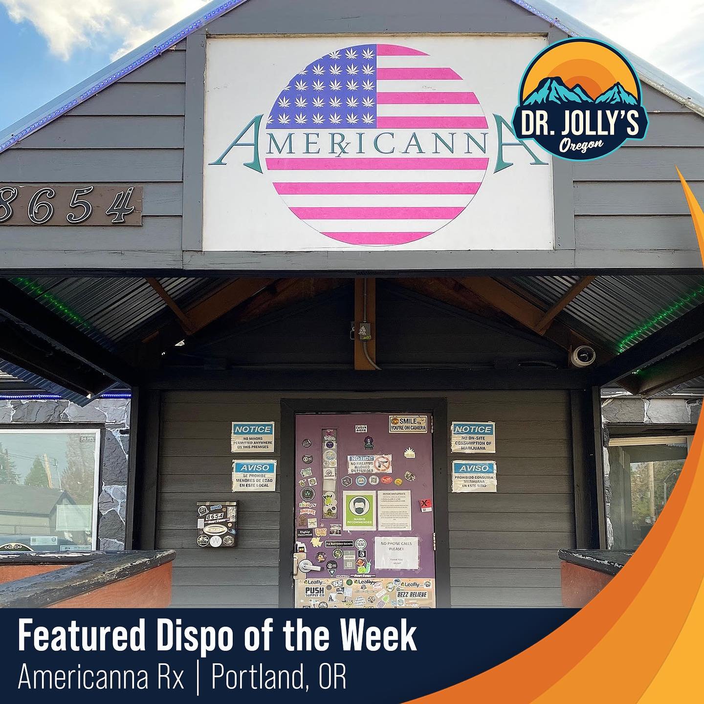 Our Dispo of the Week is without a doubt @amrxportland . Americanna is a one stop shop. 
.
All your green needs are covered with a very knowledgeable staff and friendly environment. Give this great place a follow and remember to always.....
.
Stay Jo