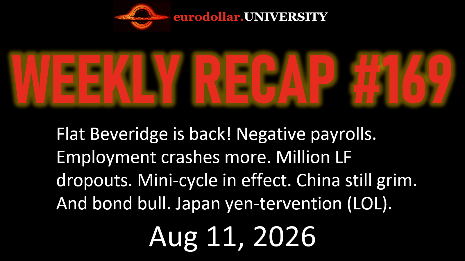 Weekly Recap #169