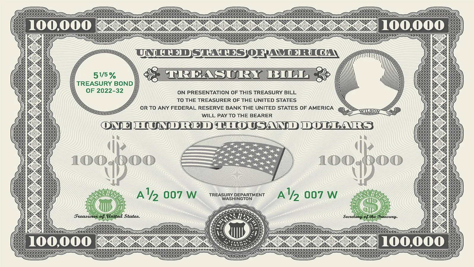 SWAPS AND GOLD BACK BAD DEALER BILLS