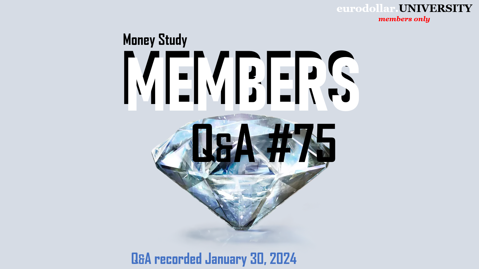 Q&A #75