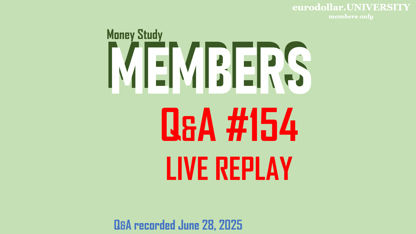 Q&A #154