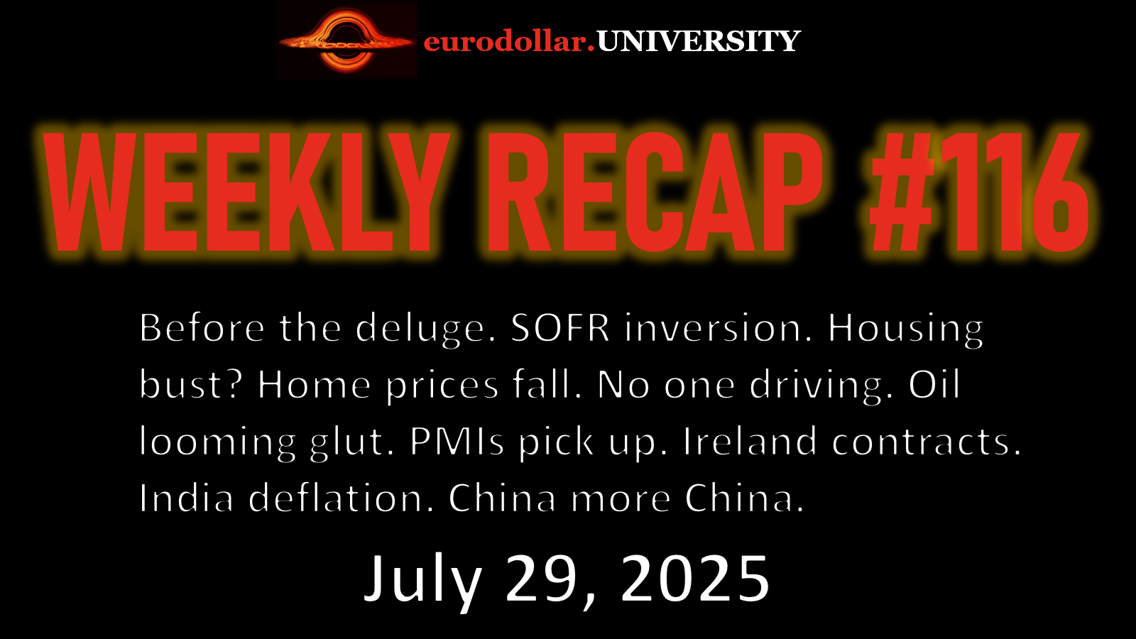 Weekly Recap #116
