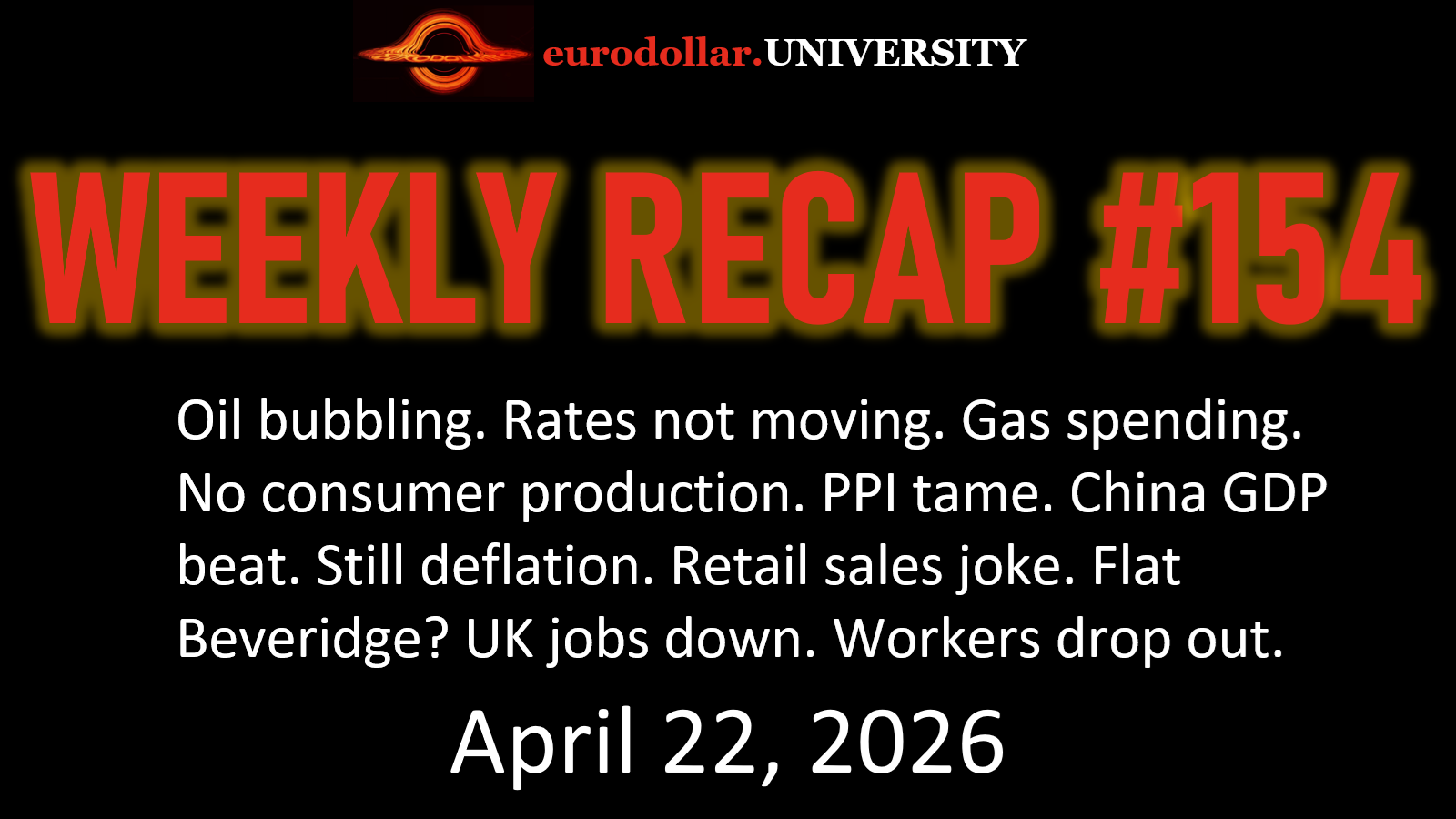 Weekly Recap #154