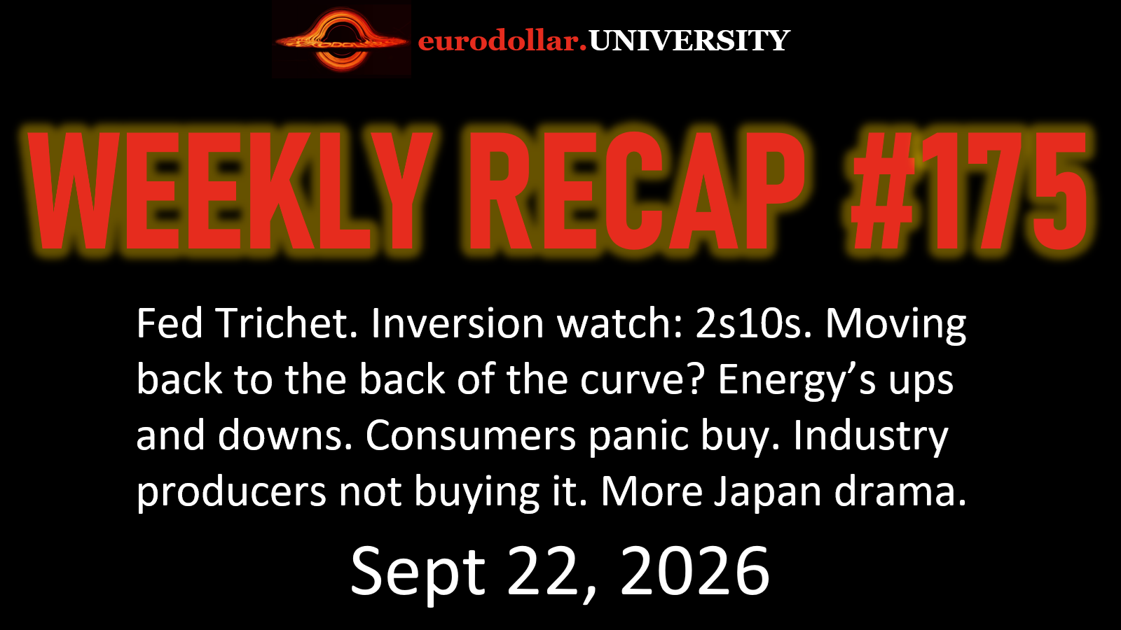 Weekly Recap #175