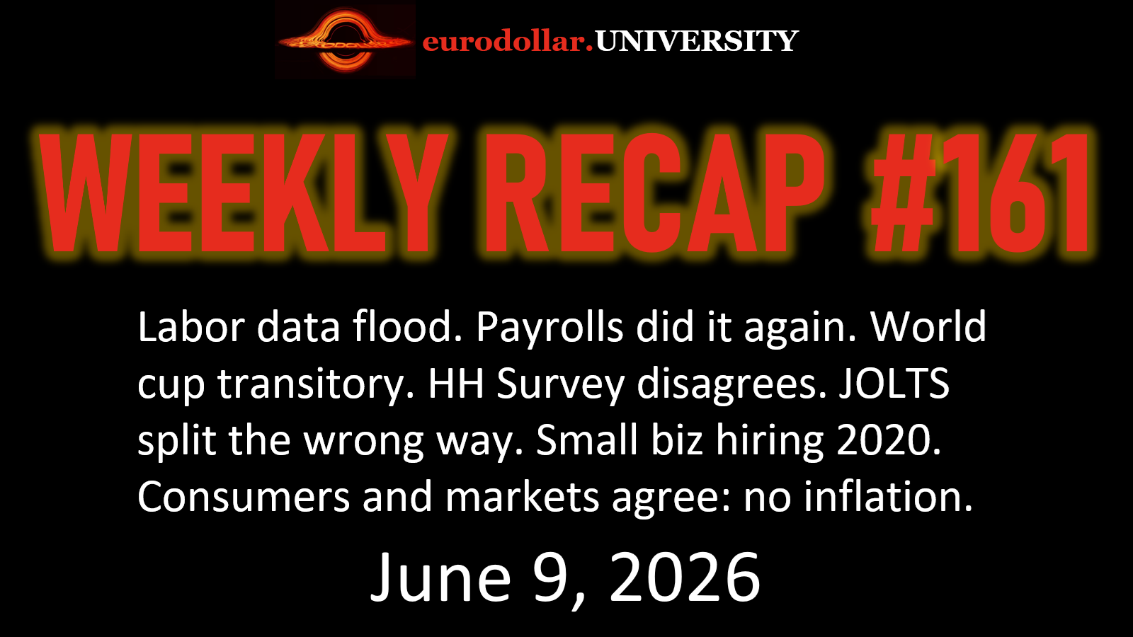 Weekly Recap #161
