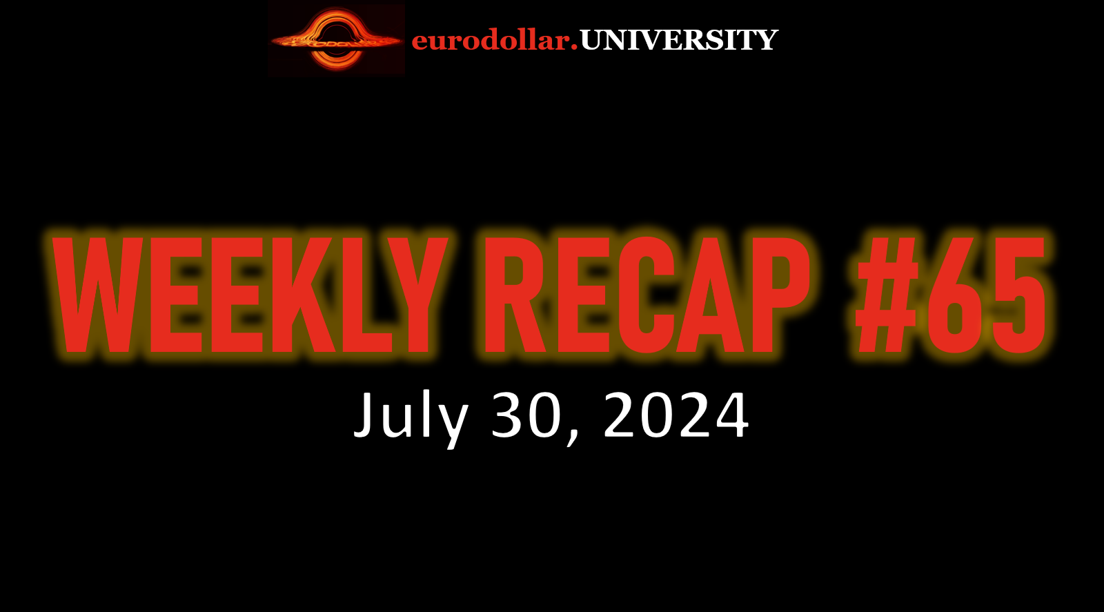 Weekly Recap #65