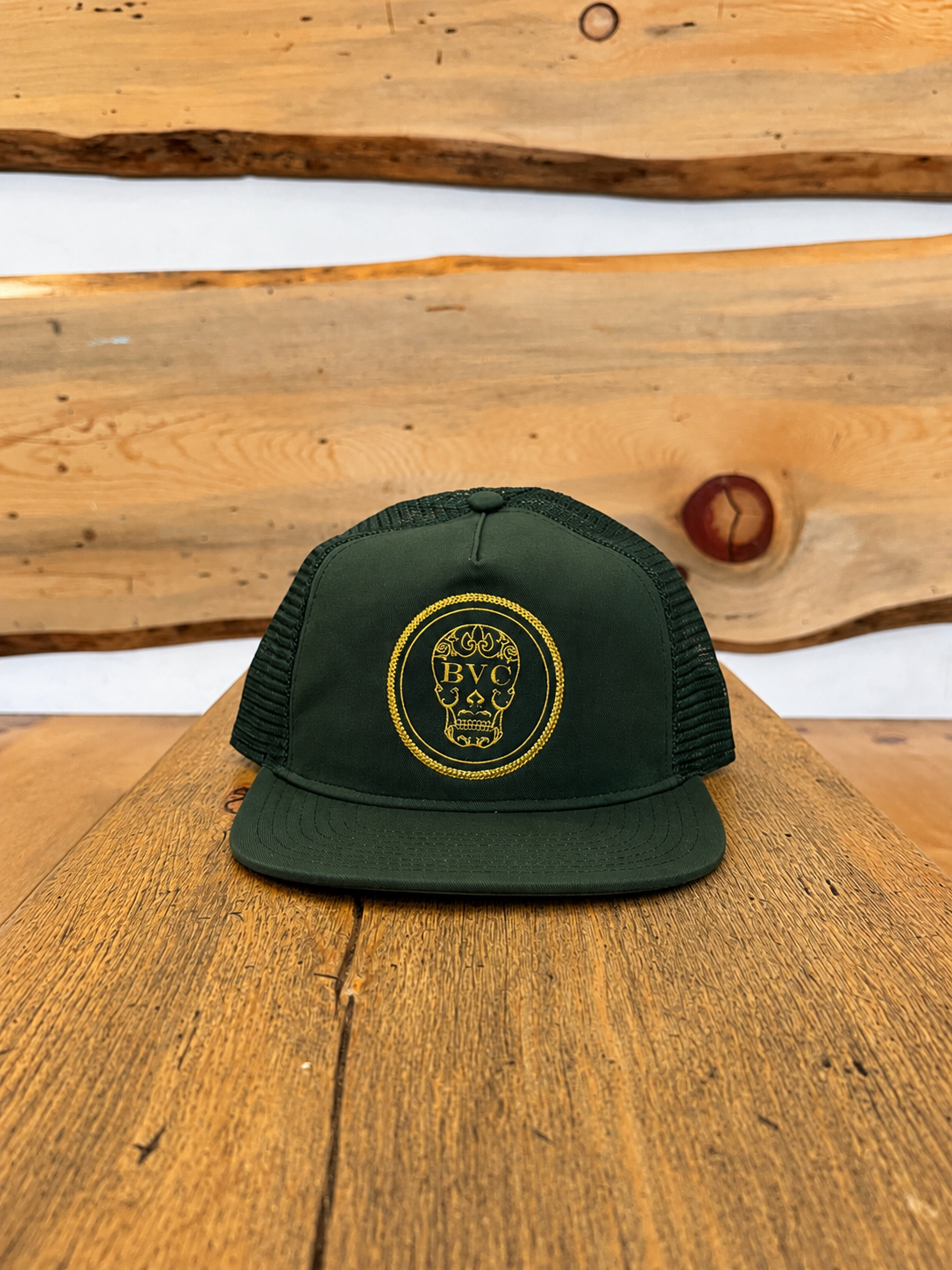 Green/Yellow BVC Trucker Hat
