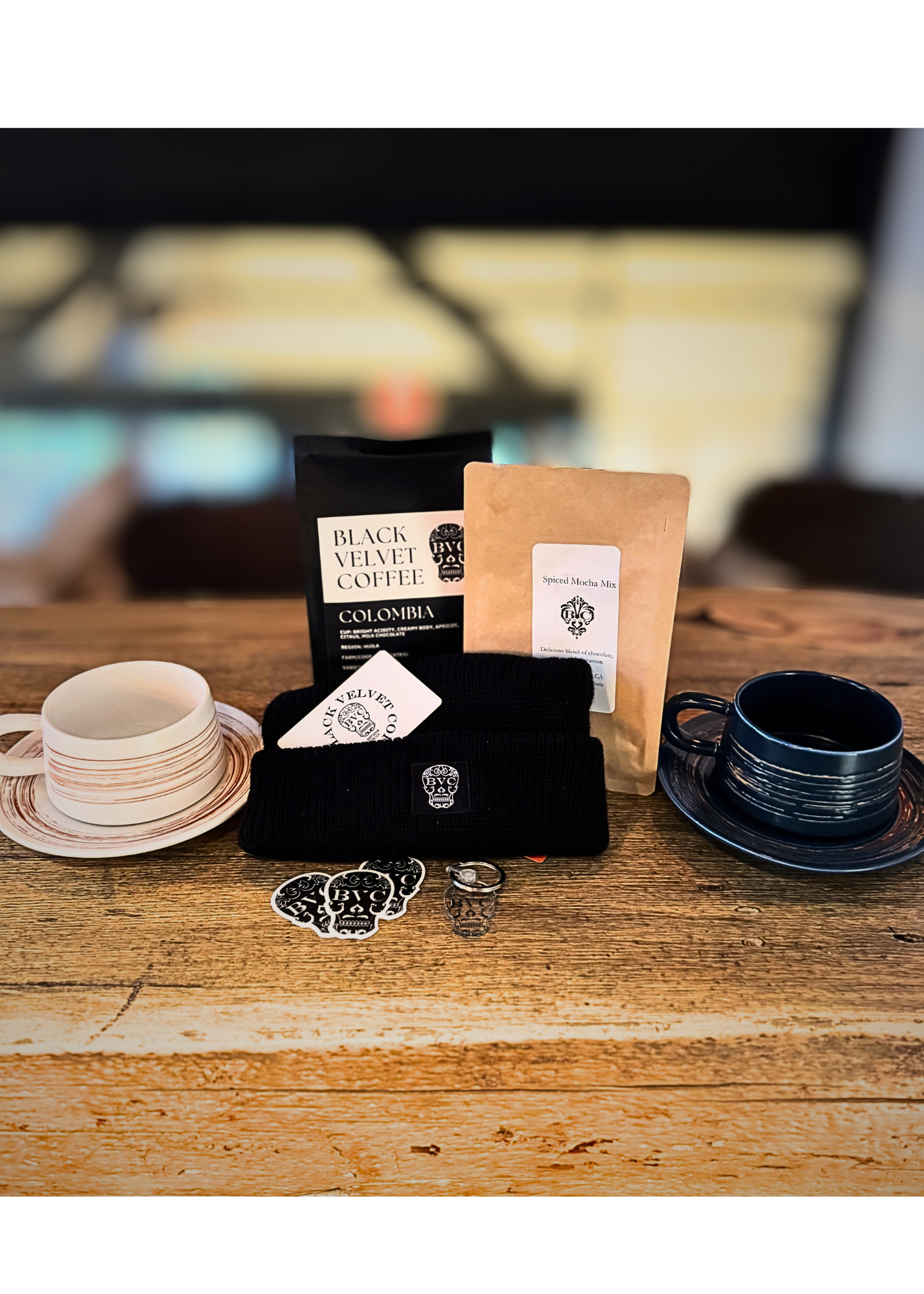 Complete Black Velvet Gift Box