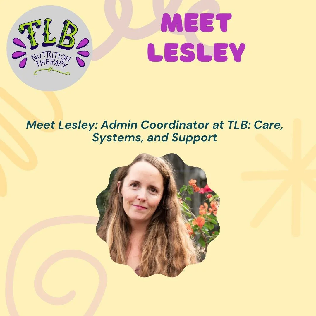Meet Lesley, our Admin Coordinator &amp; Billing Specialist at TLB ✨
From Scotland to Texas, with a decade in the culinary world, Lesley brings a deep appreciation for care, connection, and accessibility to everything she does. Shaped by her own heal