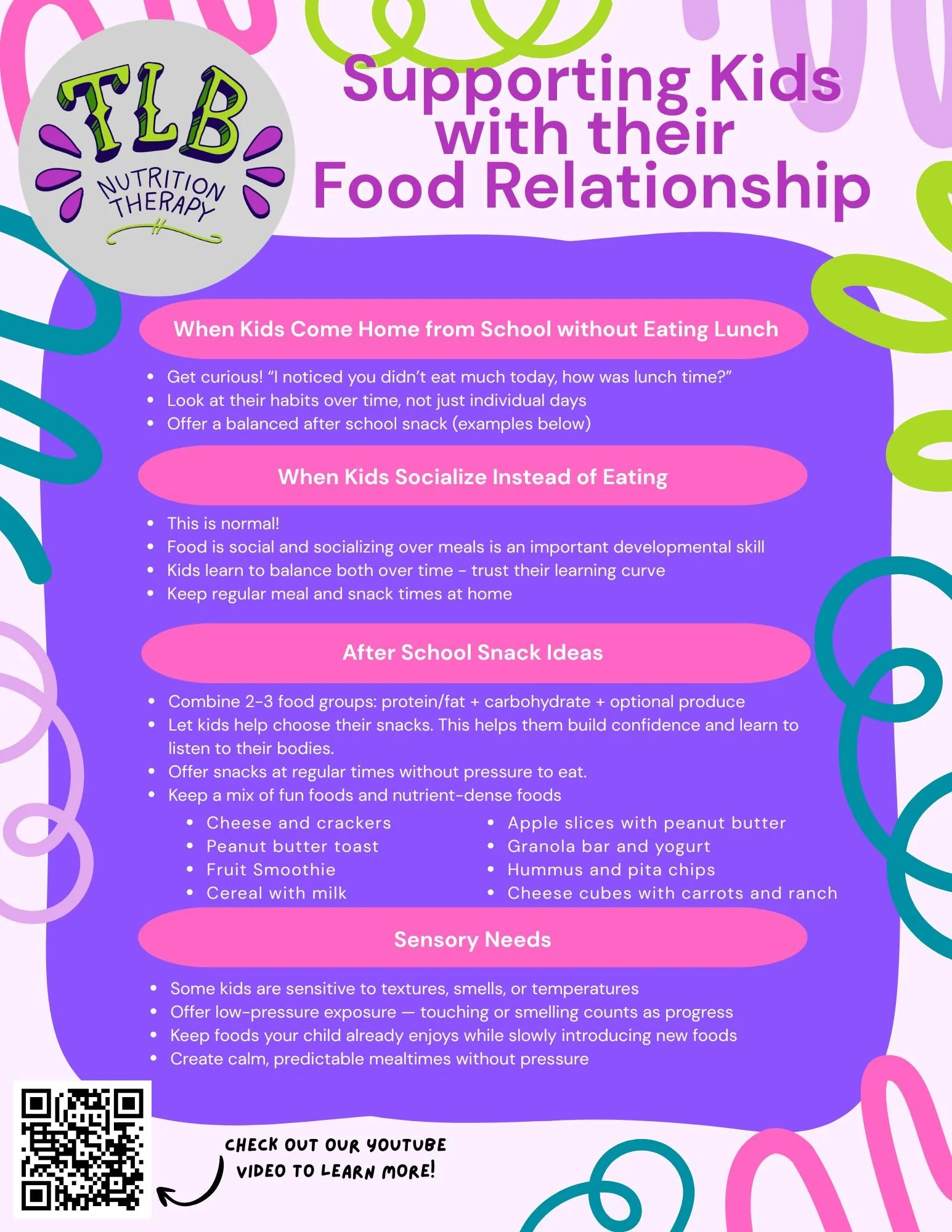 Supporting Kids in Building a Healthy Relationship with Food