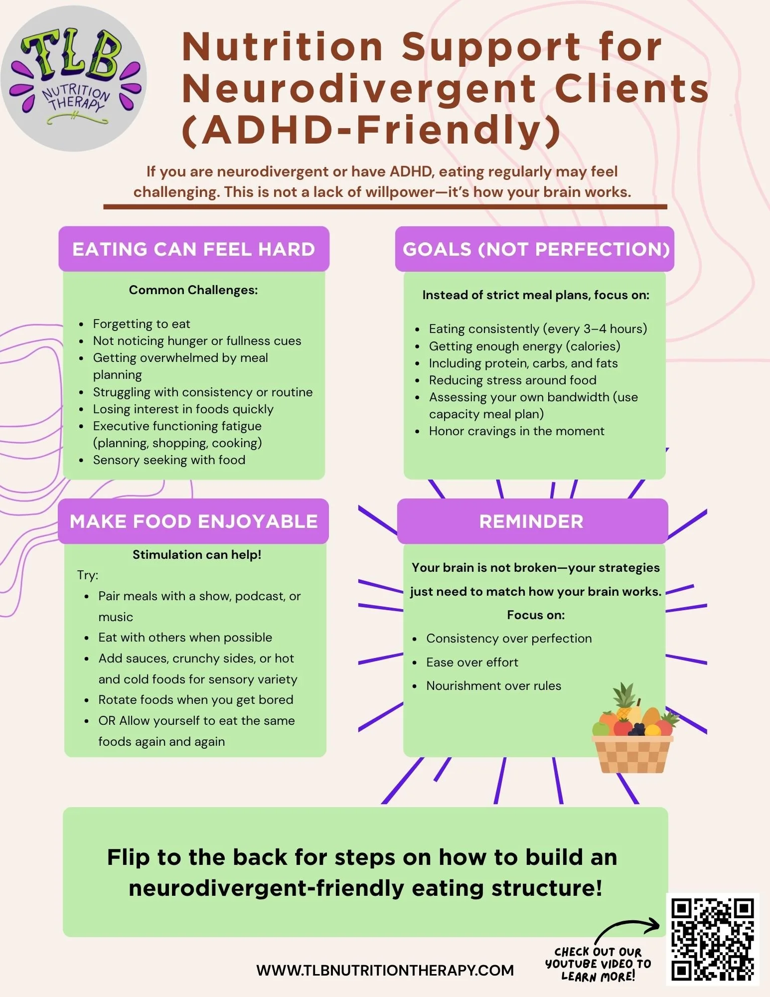 Nutrition Support for Neurodivergent Individuals