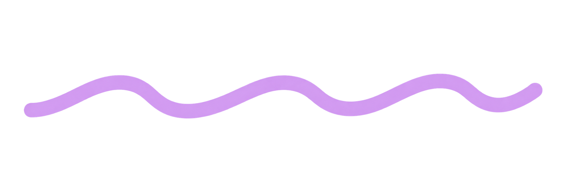 Purple squiggly line
