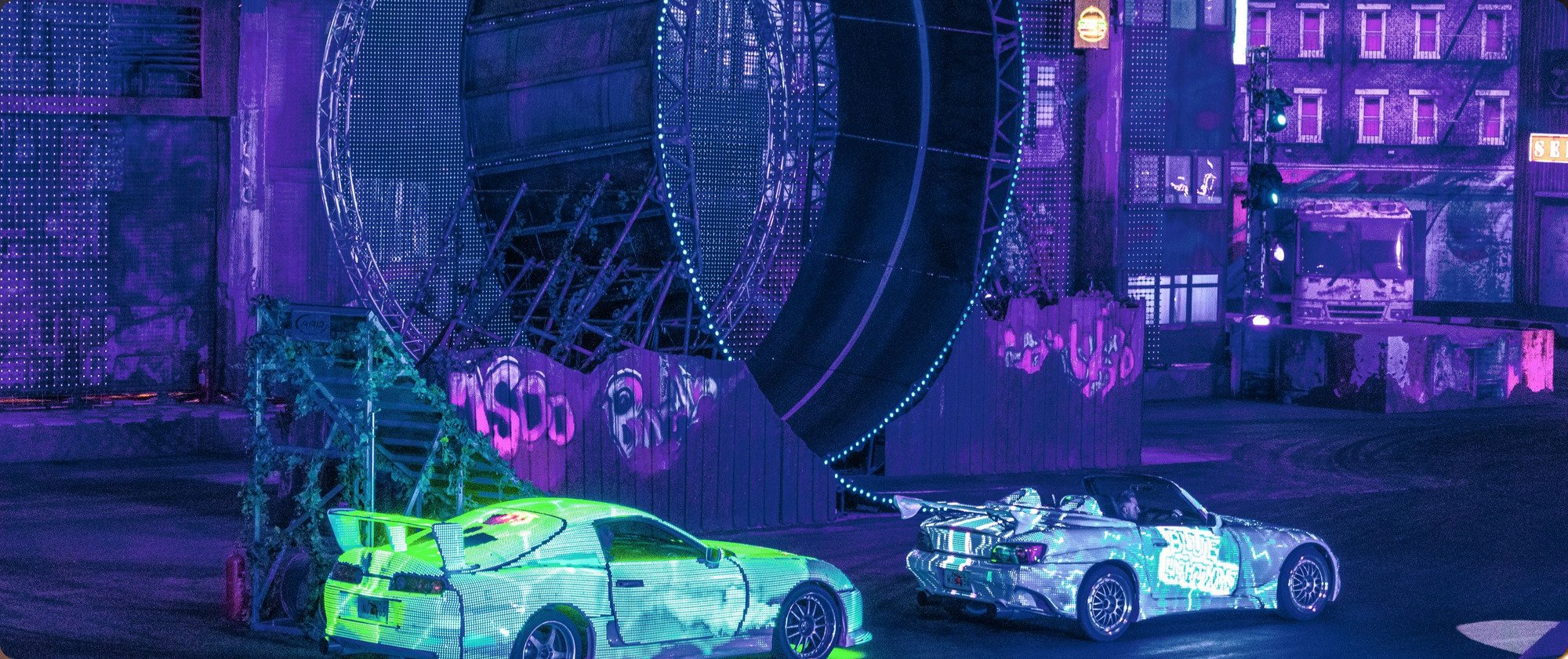 Light Up Cars - Mission Speed Global Village.jpg
