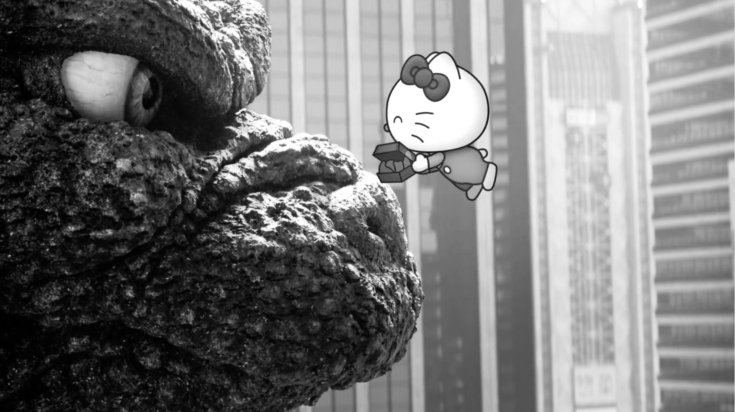 McDonald's Hello Kitty x Godzilla