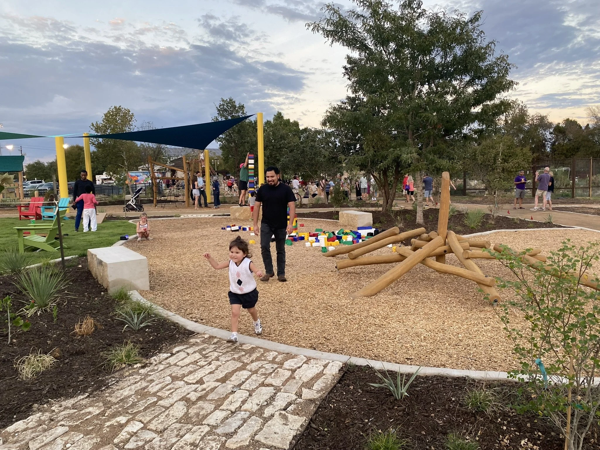 City Hall's Backyard - Sunset Valley, Texas