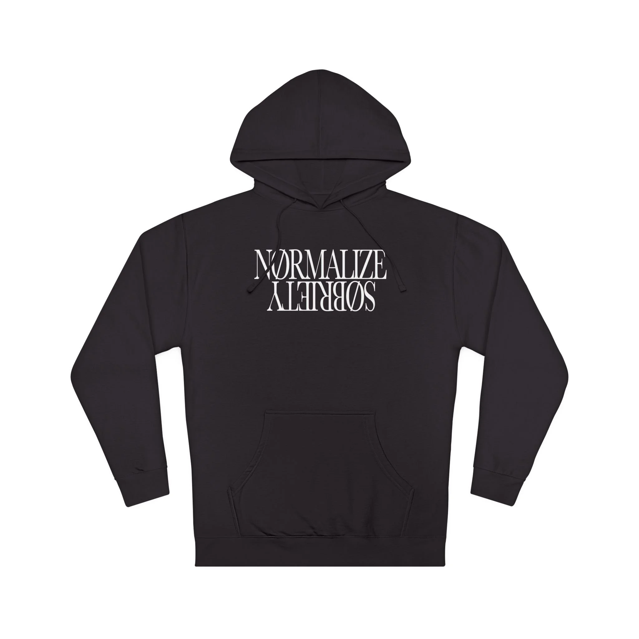 NØRMALIZE SØBRIETY Logo Hoodie