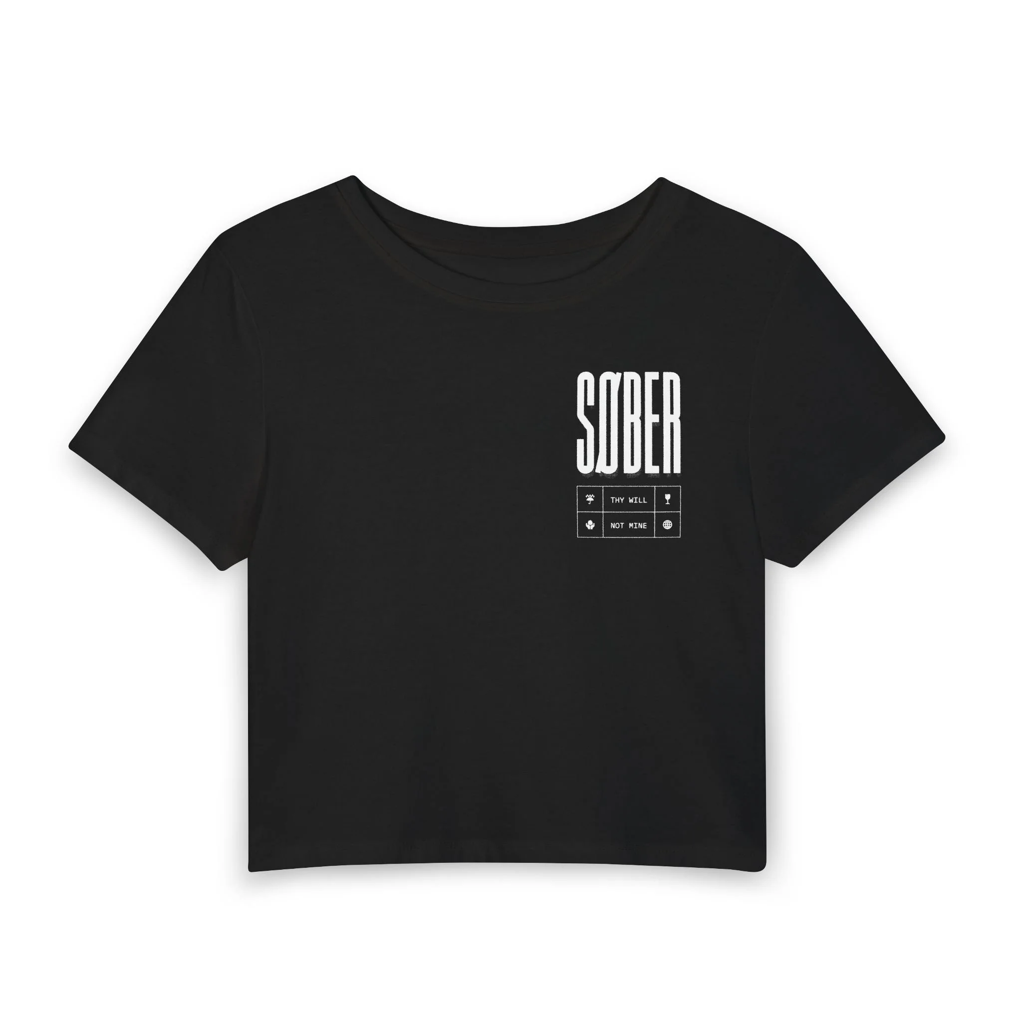 SØBER Prayer Baby Tee