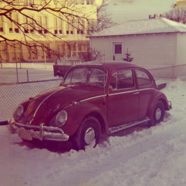 Another of the author's college-fund project cars, this one a 1966 Bug. The 1963 seems to have come and gone without leaving a photographic record.