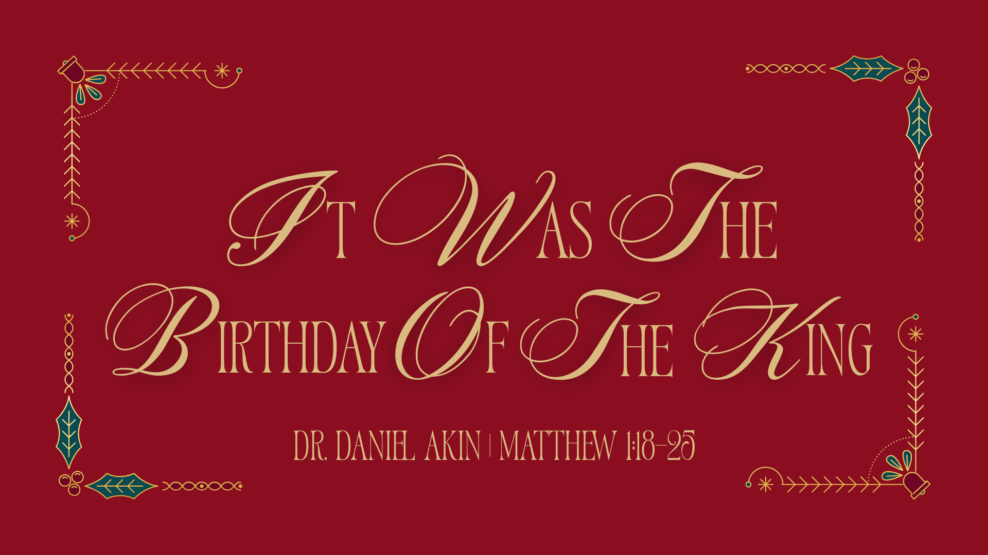 CCC Livestream - Guest Speaker - Dr. Akin