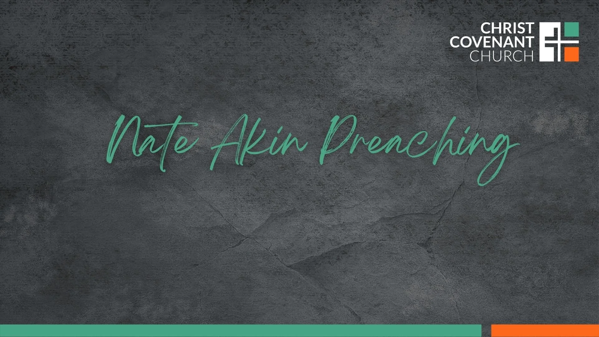 CCC Livestream - Guest Speaker - Nate Akin