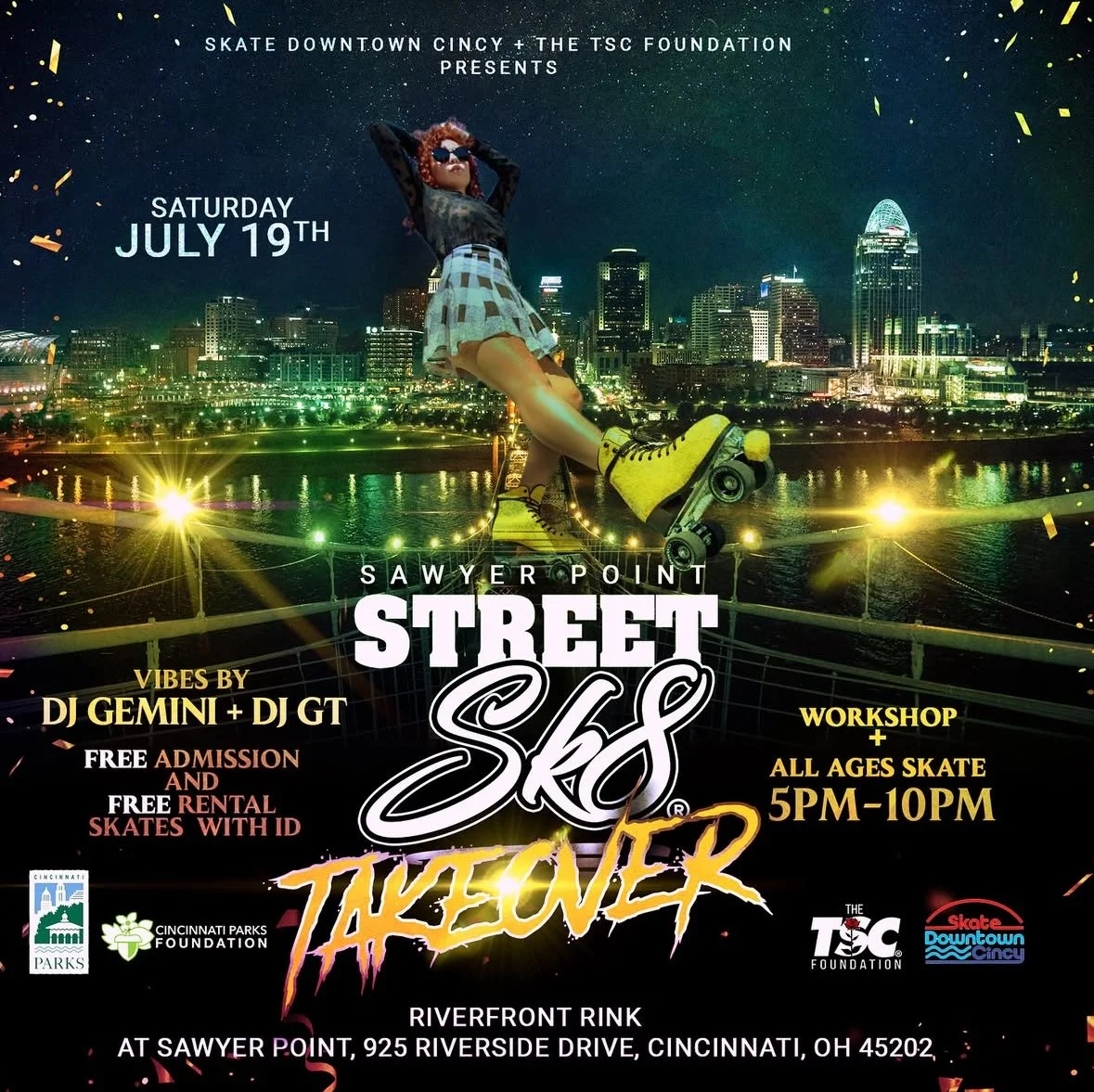 Street Skate Takeover with TSC Foundation