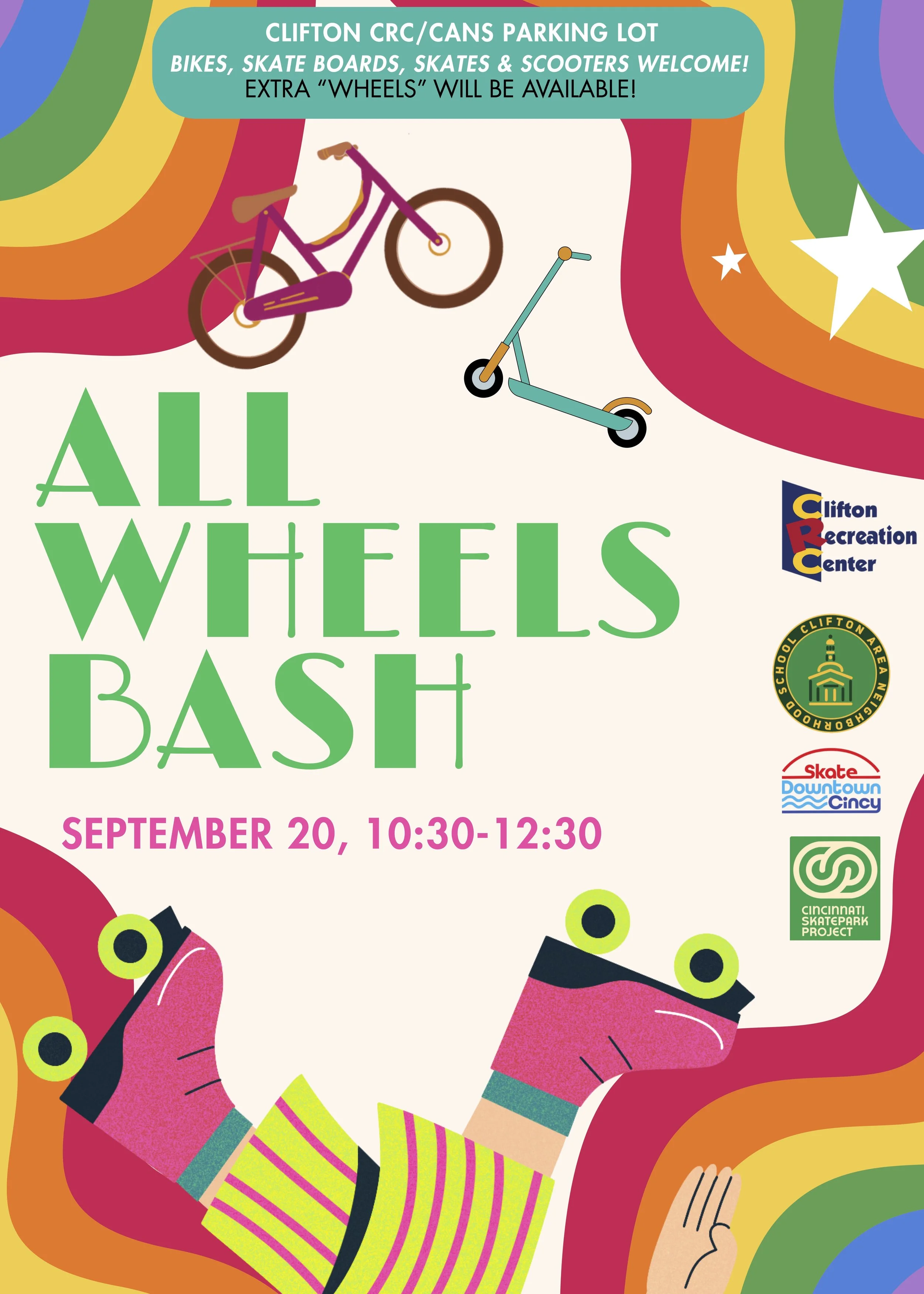 All-Wheels Bash at Clifton Rec