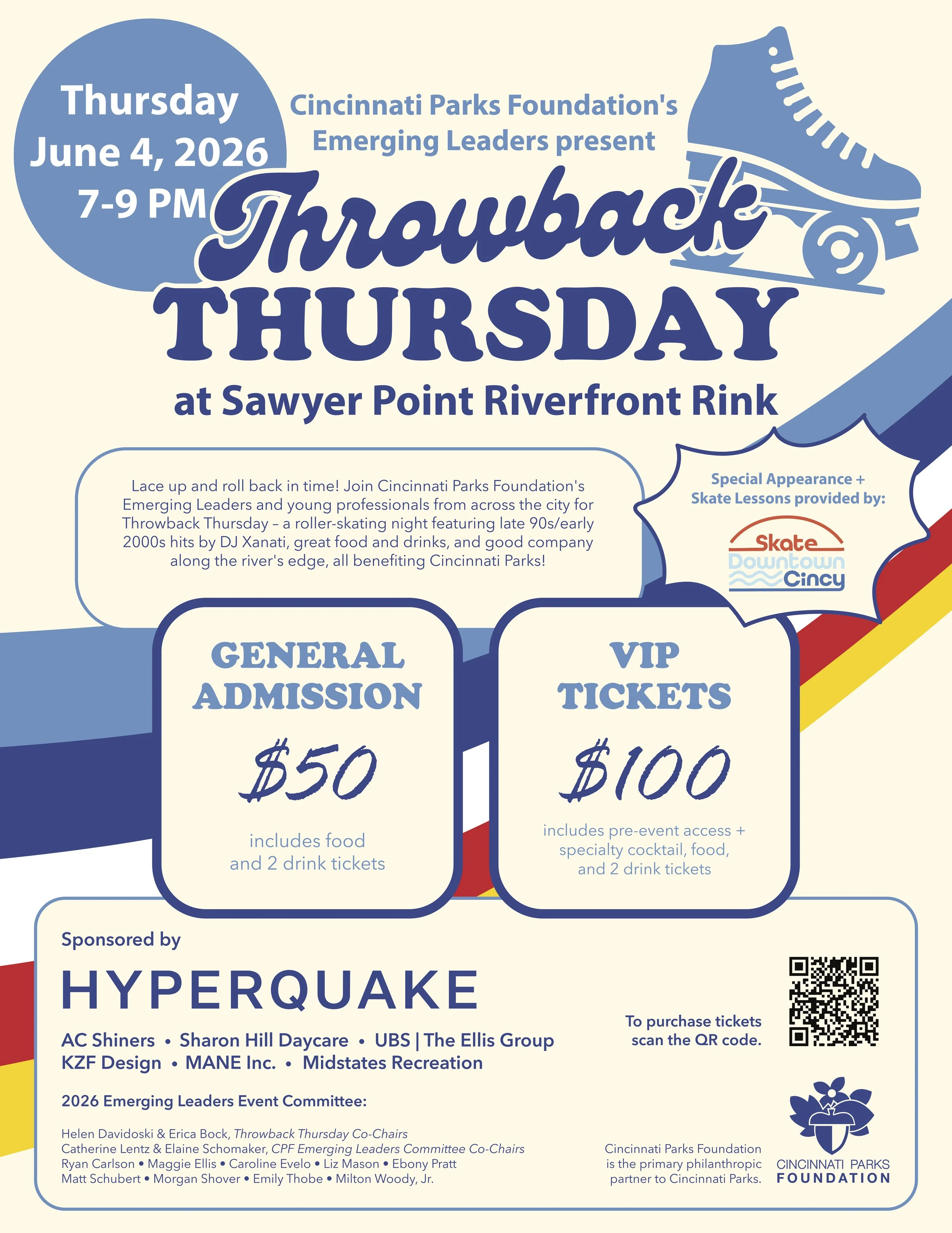Throwback Thursday: A Fundraiser for the Riverfront Rink Campaign with CPF's Emerging Leaders