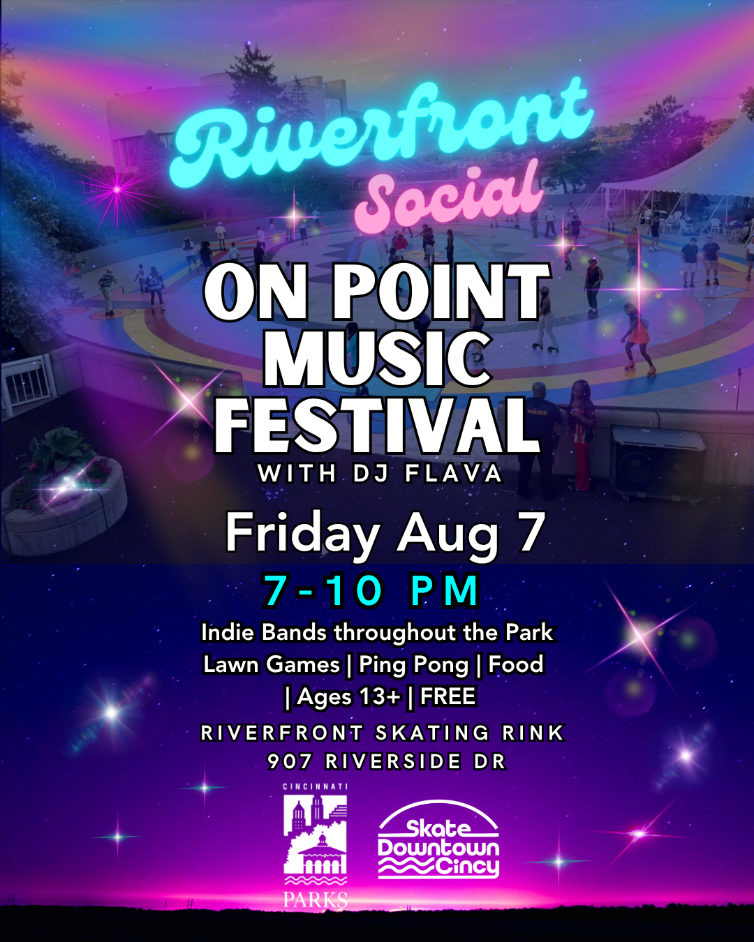 Riverfront Social Skate with DJ Flava