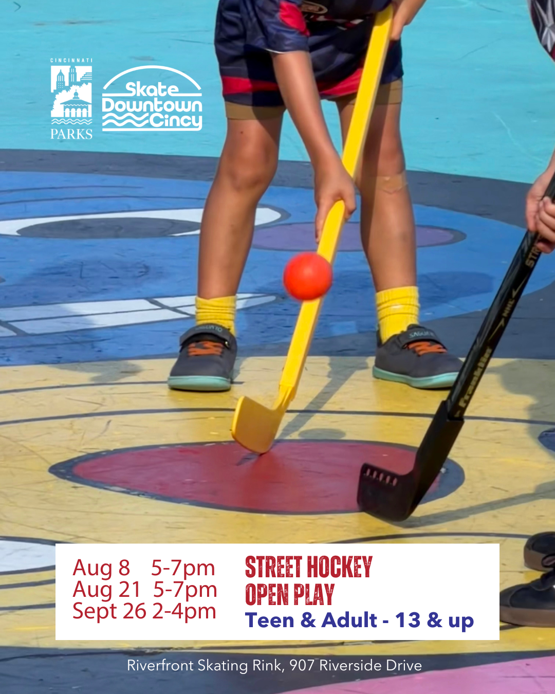Street Hockey Open Play - Teen &amp; Adult 
