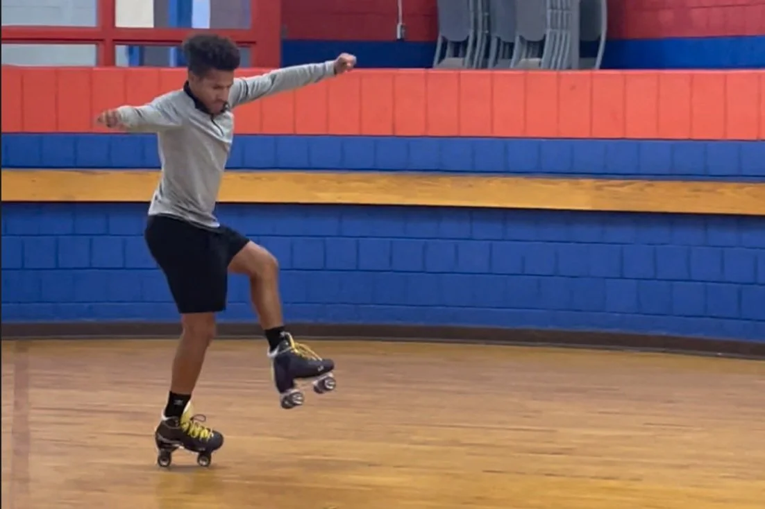 Roller Skater and Choreographer Dylan Morton
