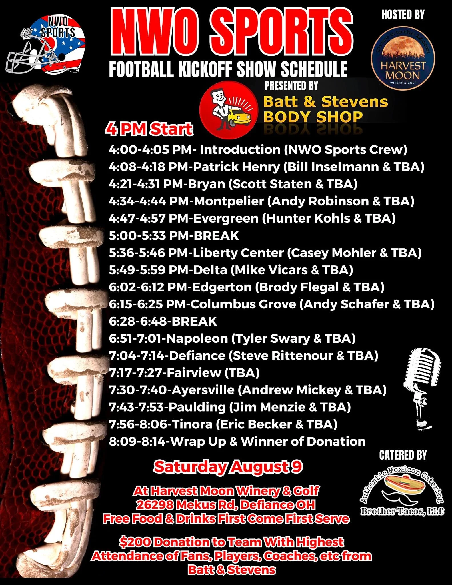 NWO Sports Football Kickoff