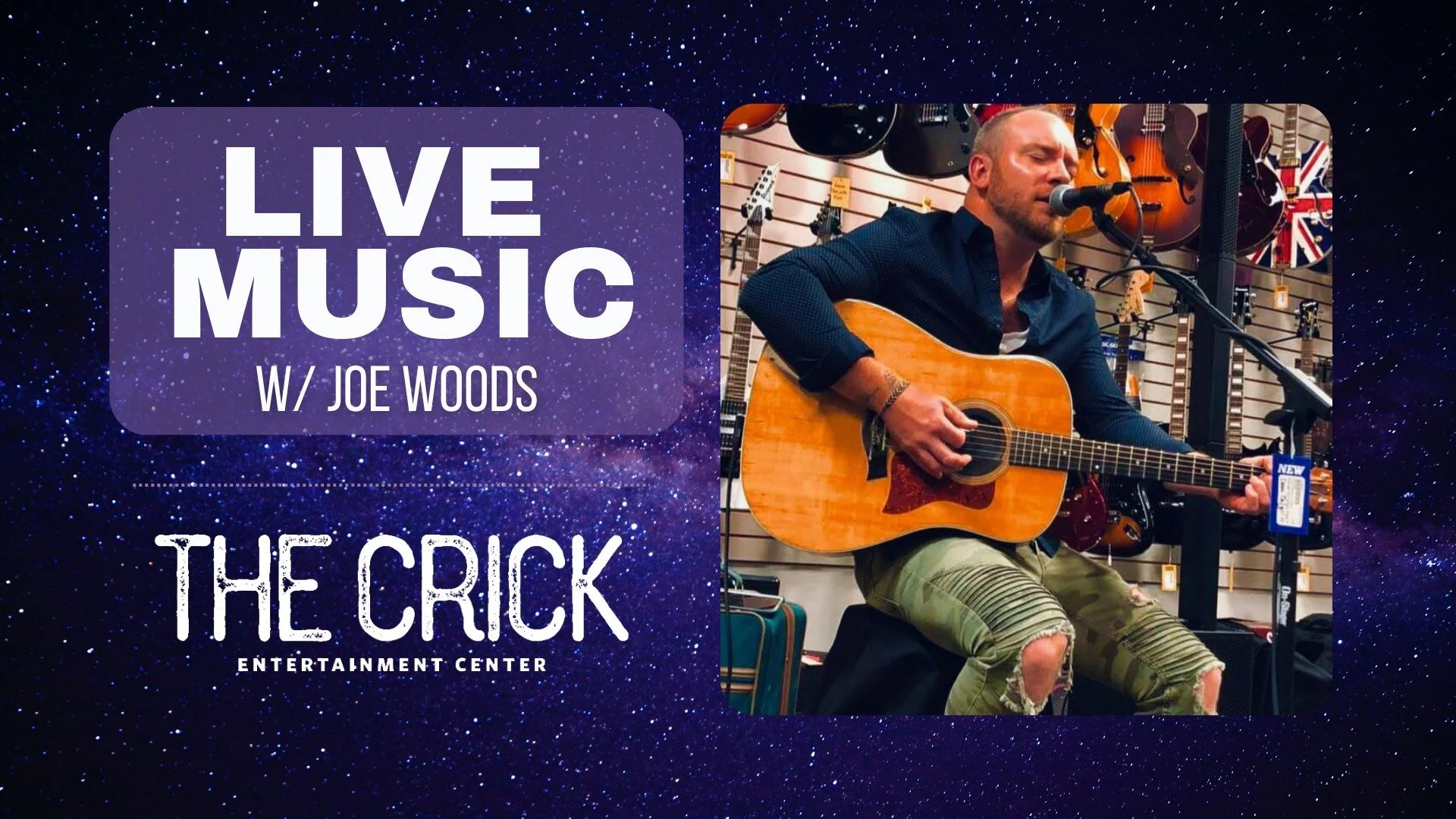 Live Music with Joe Woods