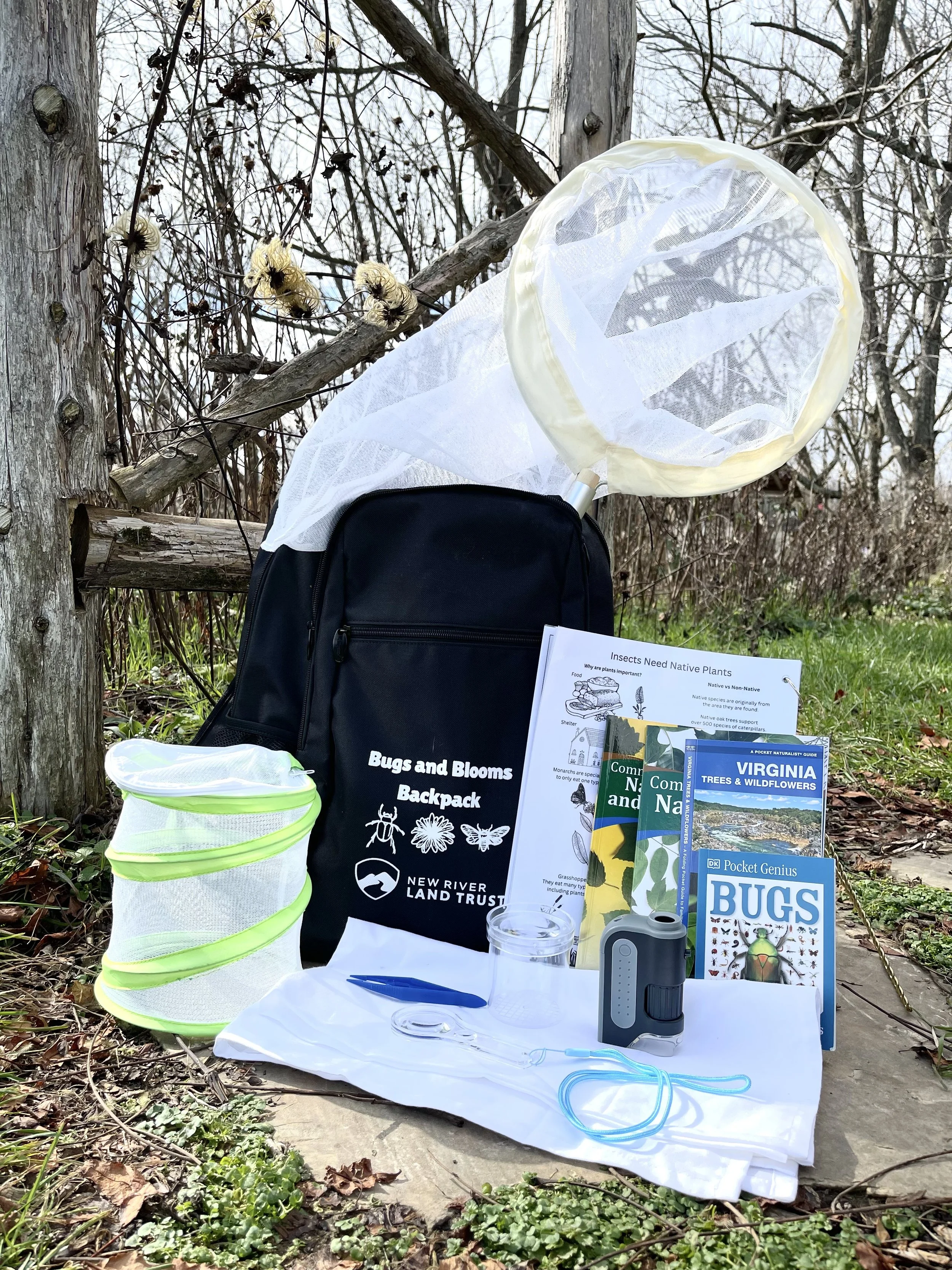 Backpack Bug Insect Outdoor Exploration Backpacks — New River Land Trust