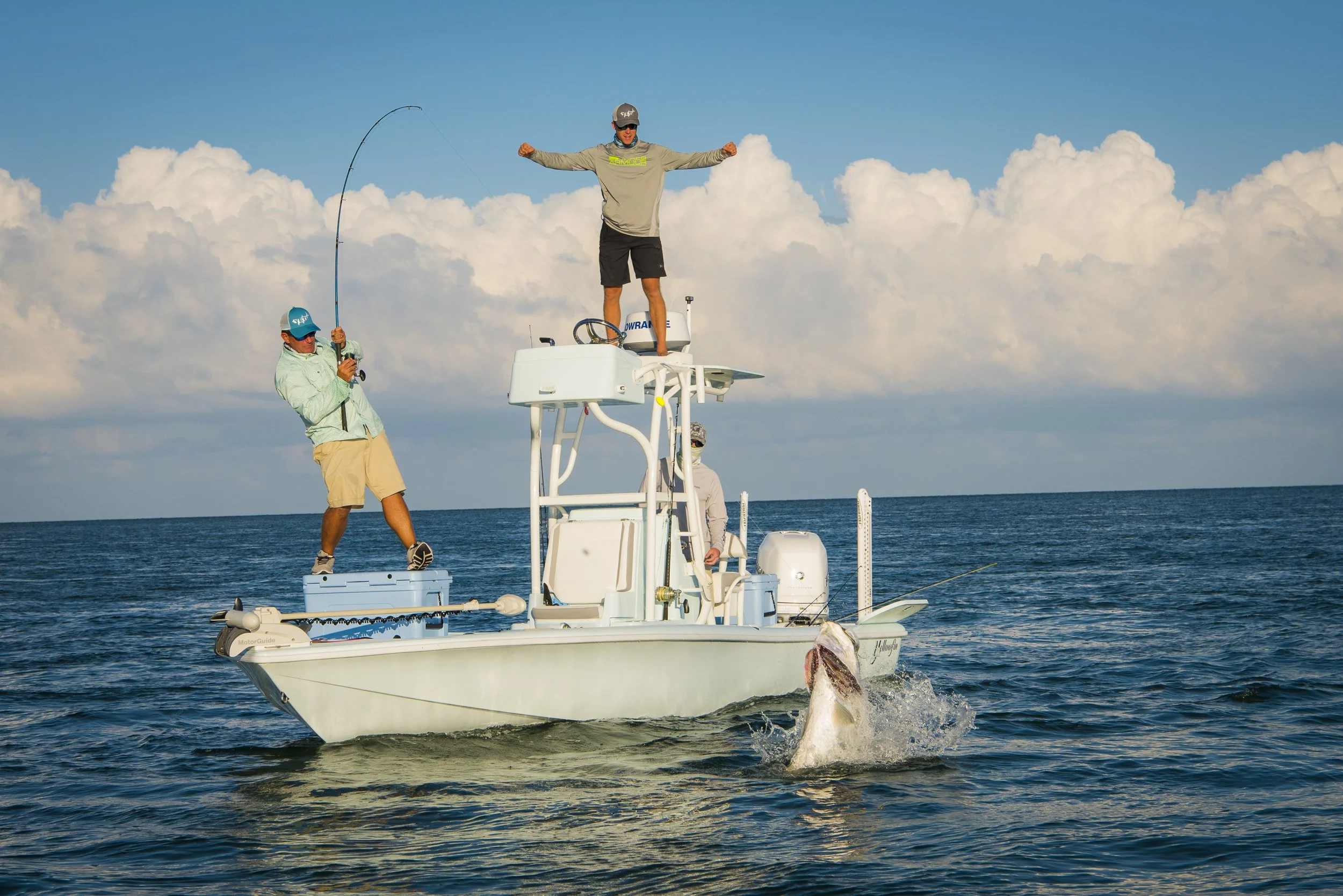 Florida Keys, Tarpon, Jumping Tarpon, Yeti, Yellowfin Boats,