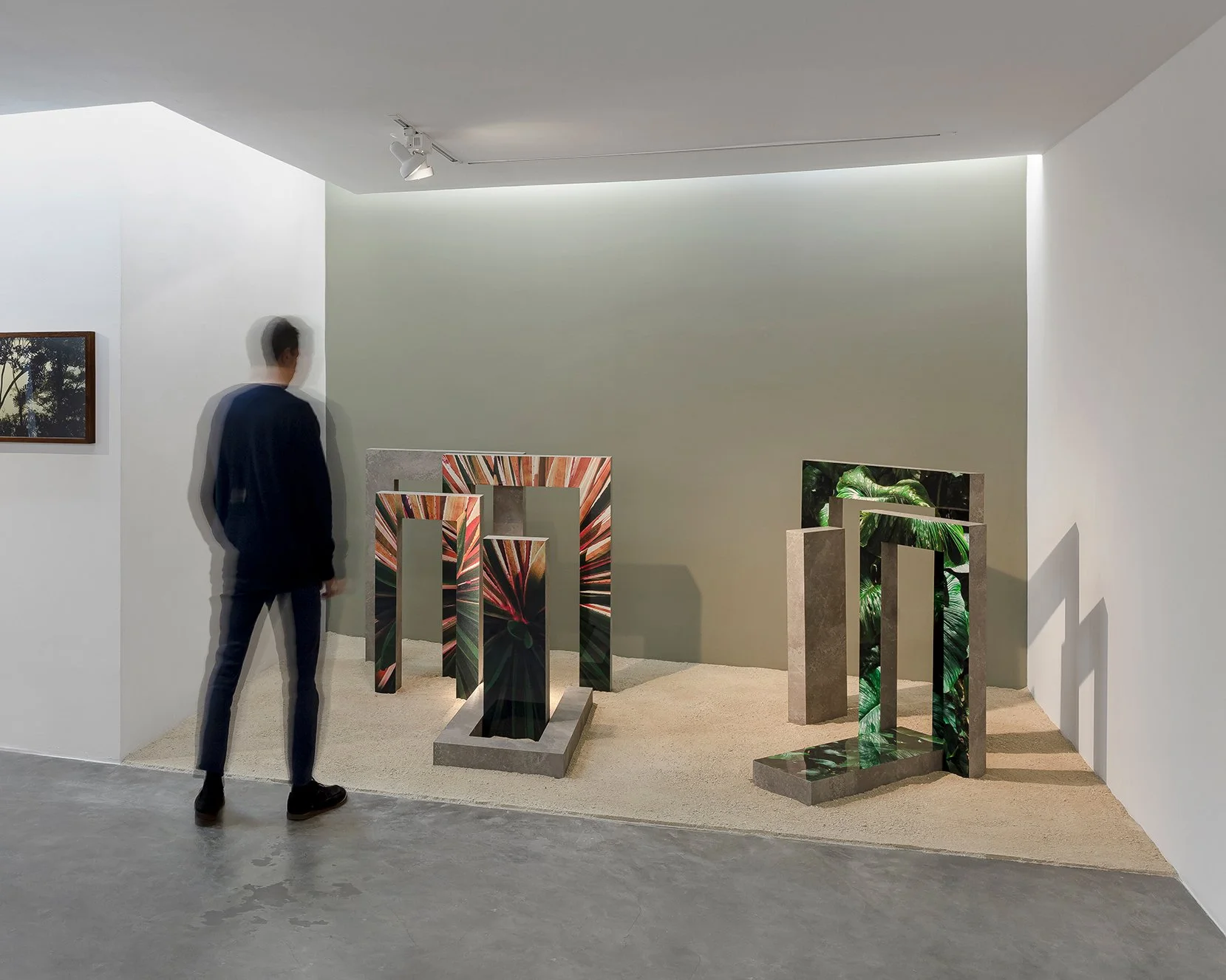 "Burle Marx Bromélia e Verdinha" (2020) | 80x110x10cm | Foto escultura impressa em fórmica montada em estrutura de MDF  | Edição 2/3 