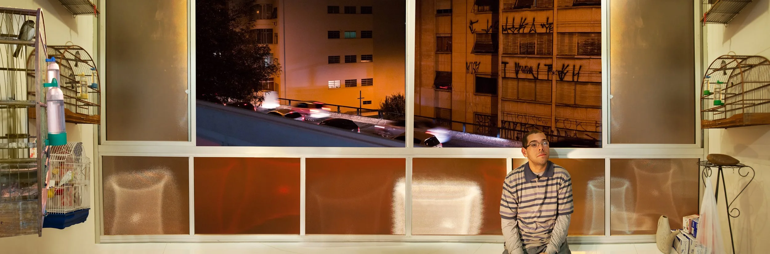 "Entrevistas XXXXIII" (2014) | 22x73cm | Impressão Fine art em metacrilato | Edição 2/5