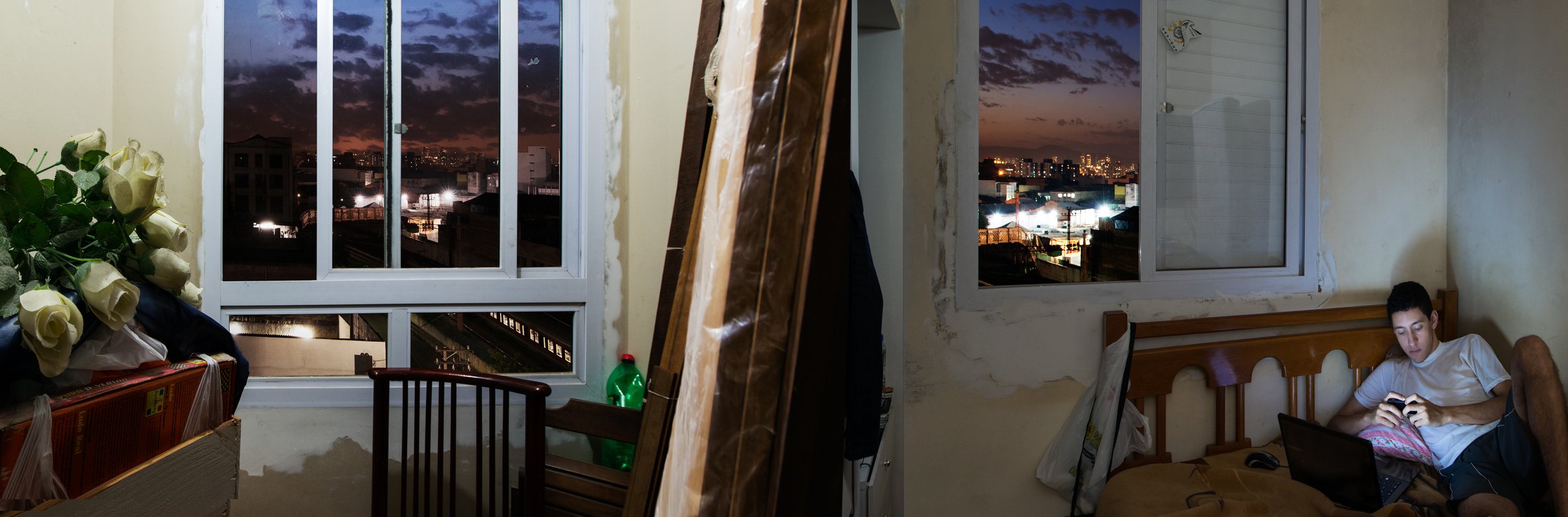 "Entrevistas XXXXII" (2014) | 22x73cm | Impressão Fine art em metacrilato | Edição 2/5