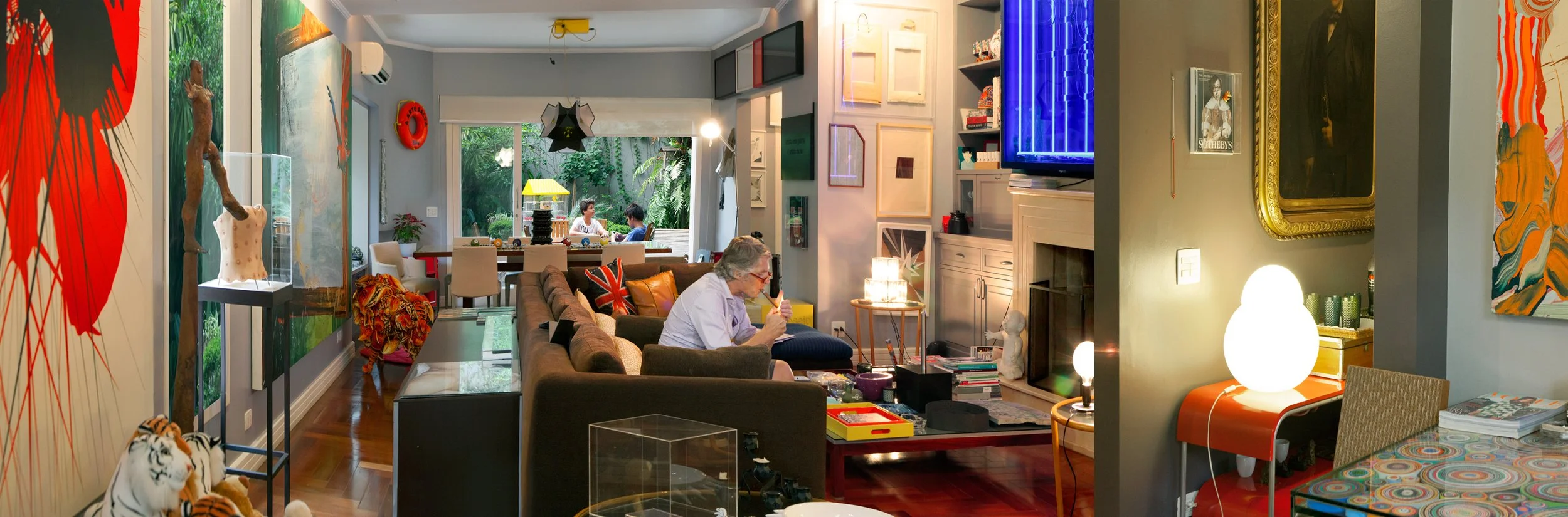 "Entrevistas XXIX" (2014) | 22x73cm | Impressão Fine art em metacrilato | Edição 2/5