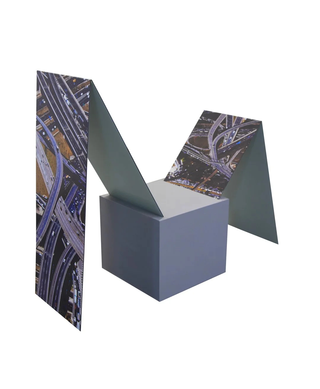 "Escultura VIII" (2014) | 76xX112x33cm |  Impressão UV em MDF pintada em verniz | Edição 2/5