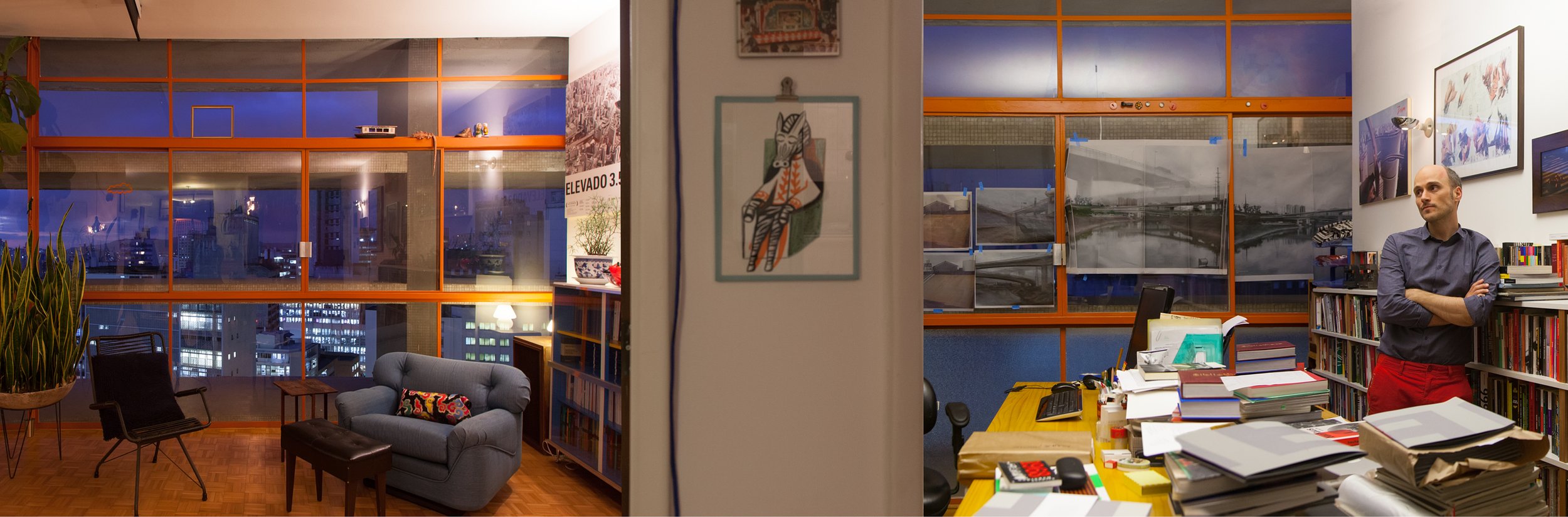 "Entrevistas XX" (2014) | 22x73cm | Impressão Fine art em metacrilato | Edição 2/5