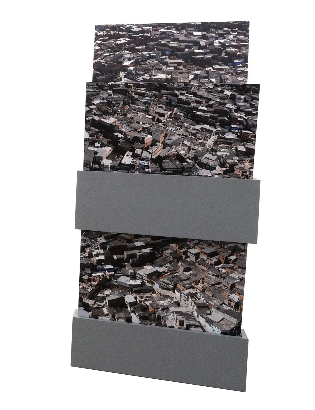 "Escultura VII" (2014) | 144xX66x41cm |  Impressão UV em MDF pintada em verniz | Edição 2/5