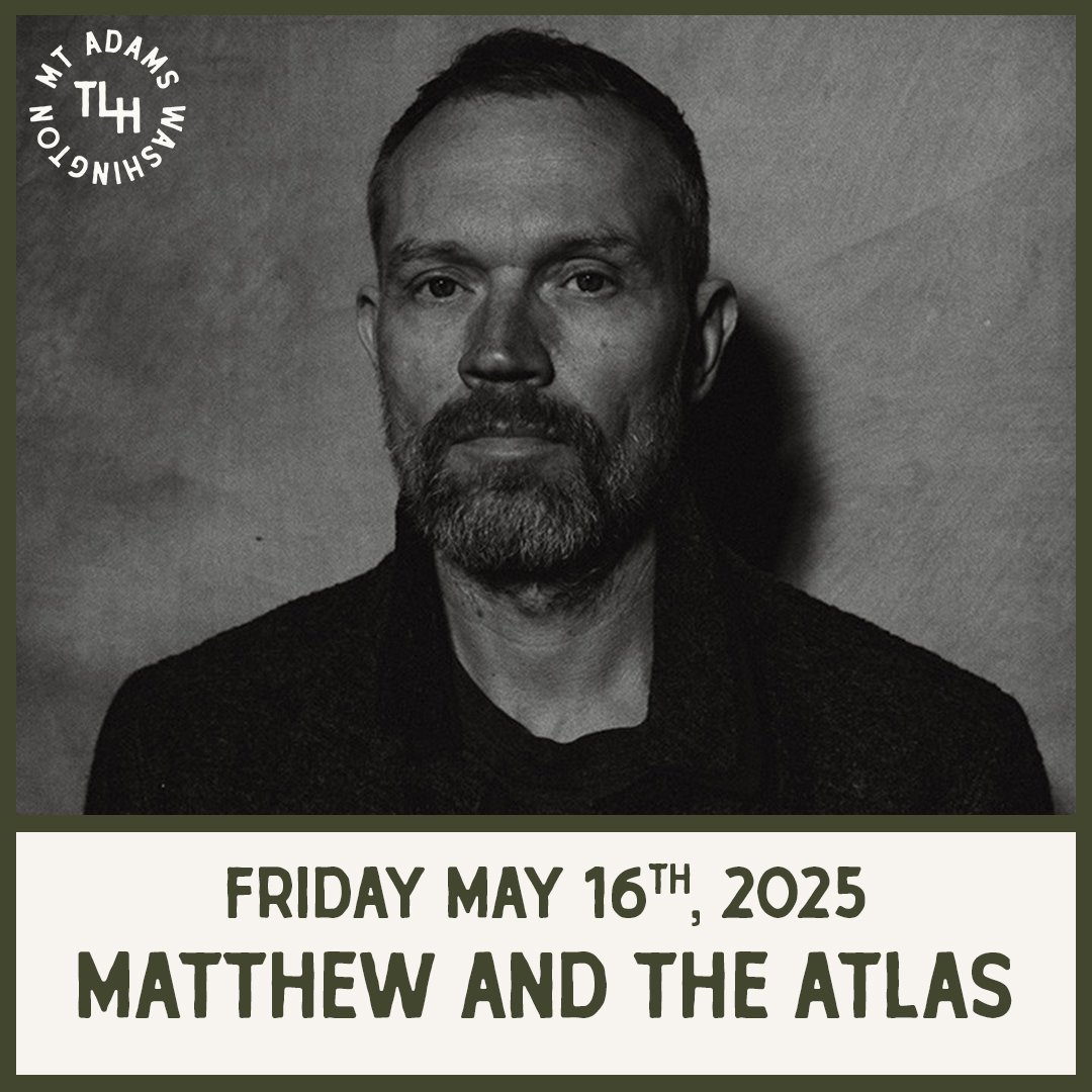 🎶 Friday, May 16 – @matthewandtheatlas / @kendalllujanmusic
An evening of beautifully raw and reflective songwriting, where folk meets indie and drifts into something more expansive. UK-based Matthew And The Atlas brings his stripped-back, em
