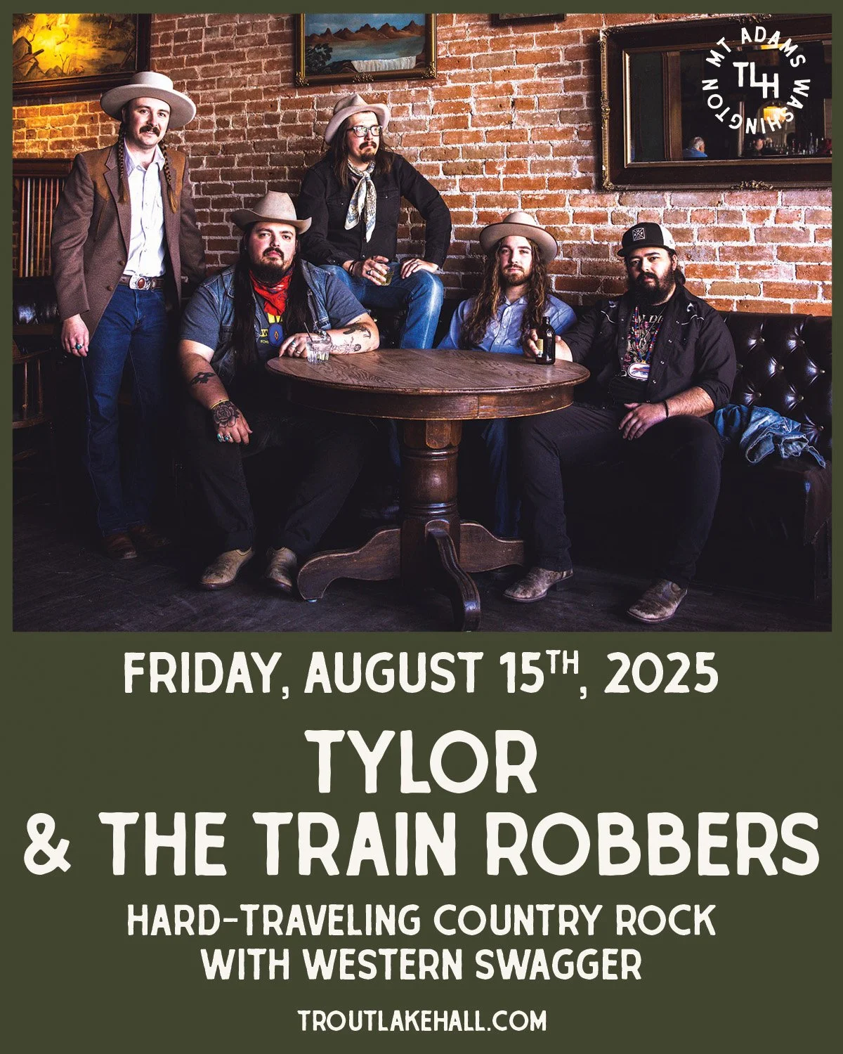 Roots country and Americana with a rock edge roll into Trout Lake on Friday, August 15.
@tylorandthetrainrobbers bring road-worn storytelling and boot-stomping energy, paired with the raw, emotionally charged country-soul of @romanandthelonghaul.
?