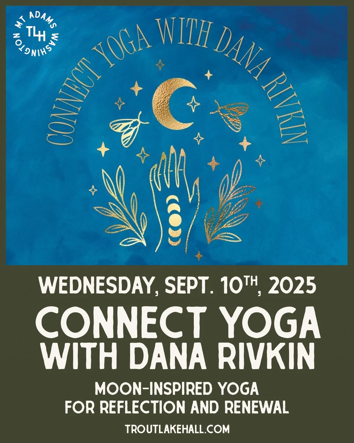 🧘‍♀️ Connect: Yoga Class with Dana Rivkin @connectinbreath
🌙 Wednesday, September 10th, 2025
An evening to slow down, breathe, and reconnect. Inspired by the cycles of the moon, CONNECT blends movement, meditation, and asana to awaken physica