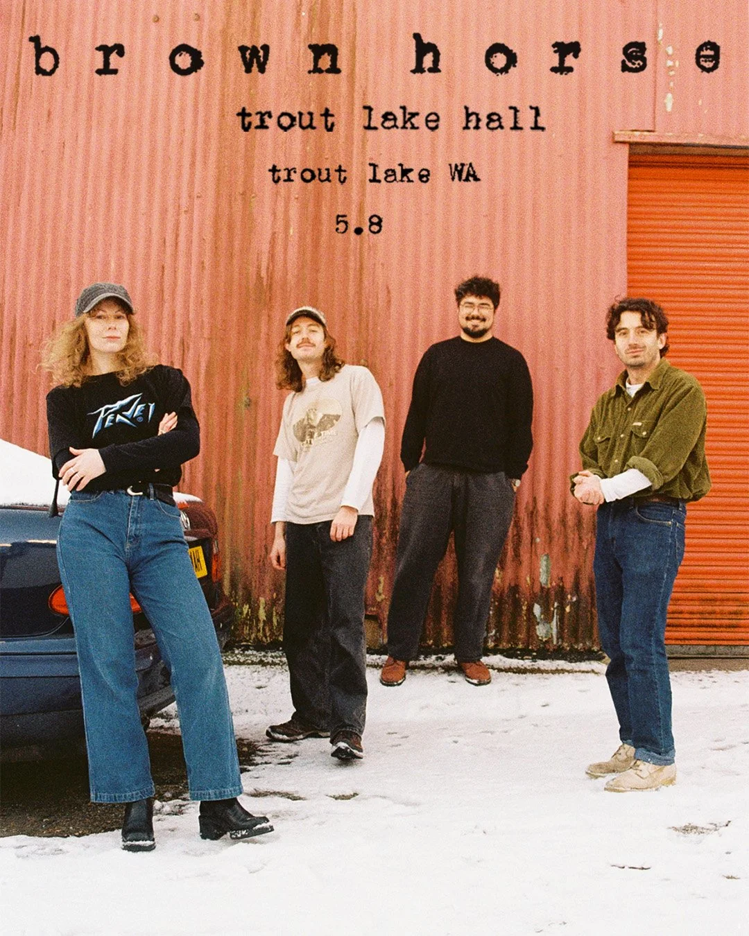 JUST ANNOUNCED - Brown Horse
Alt country edges with indie rock weight
Tickets On Sale 1/30/26 at 9a

Friday, May 8th, 2026
Doors 6pm / Music 7pm
$20 Advance / $25 Day Of Show
All Ages

Brown Horse return with Total Dive, their strongest and most grou