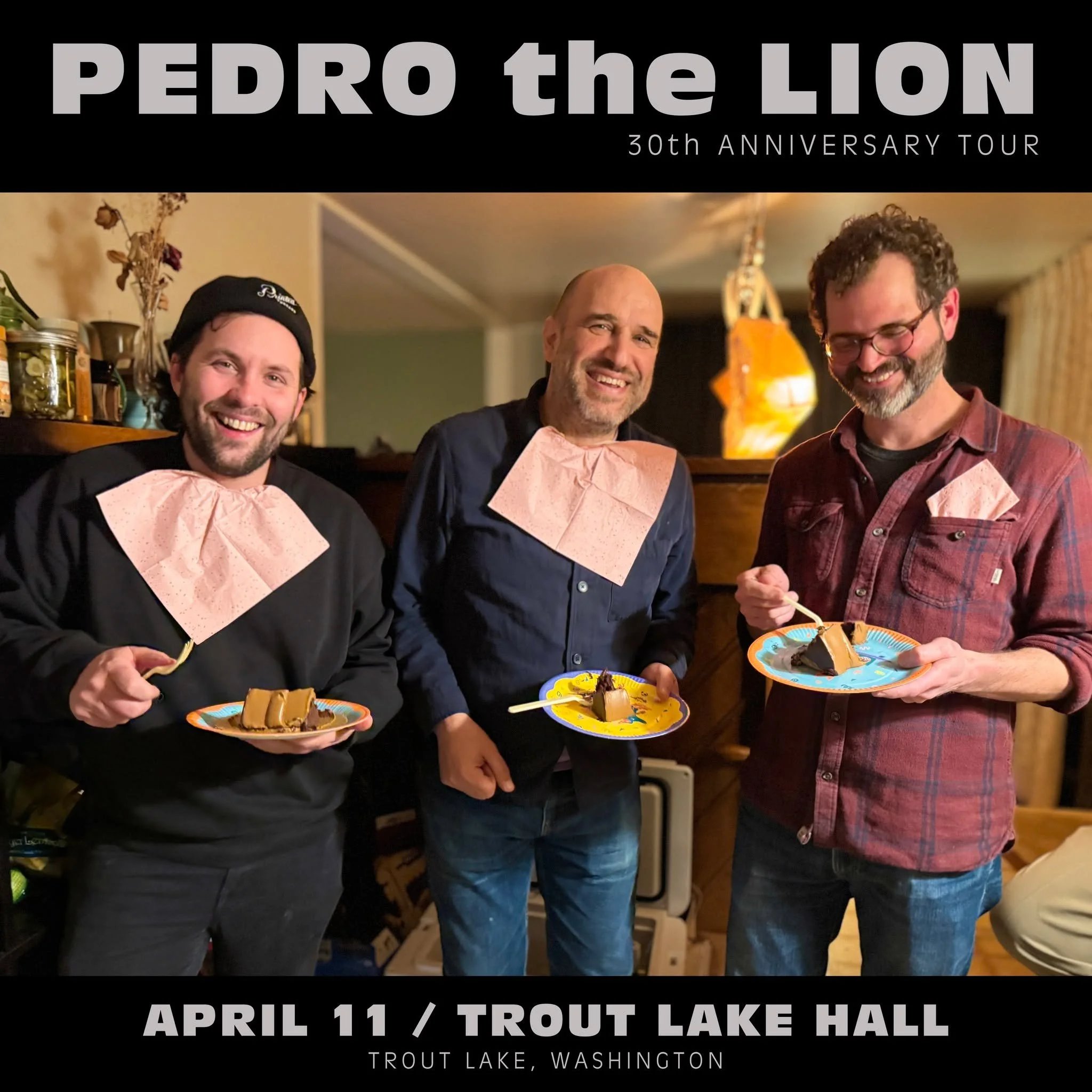 Tickets On Sale Now - Pedro the Lion

Saturday, April 11th, 2026
🎟️ Tickets on sale now
$28 Advance / $30 Day Of Show
🚪 Doors 6pm / 🎶 Music 7pm
All Ages

For three decades, David Bazan&rsquo;s work as Pedro the Lion has explored belief, doubt, gui