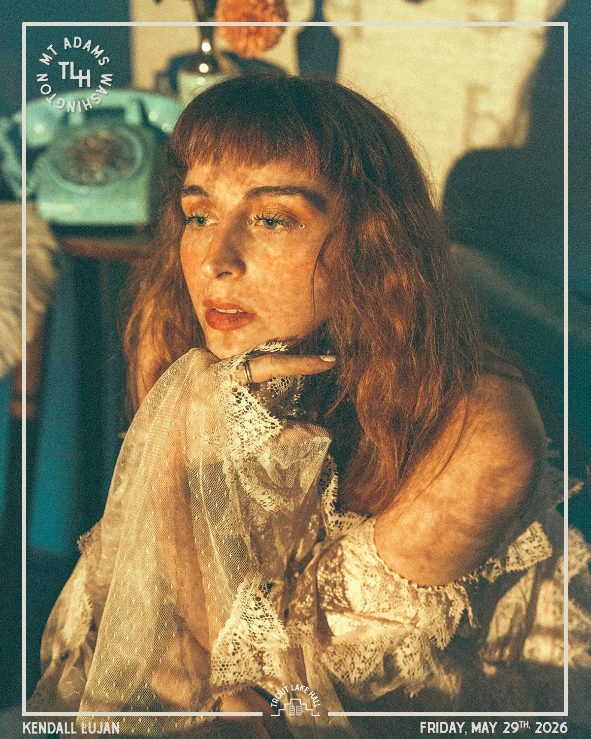 Kendall Lujan / Lena Marie Schiffer | May 29th, 2026
Tickets on sale now at TroutLakeHall.com

For fans of: Feist, Brandi Carlile, Laney Lou and the Bird Dogs, Never Come Down, Molly Tuttle, Sheryl Crow, and Amy Winehouse

#TroutLakeHall #GoodTimes #